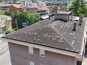Rifacimento tetto condominio, Civer Coperture tetti Verona, pannelli sandwich