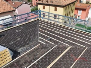 Rifacimento tetto condominio, Civer Coperture tetti Verona, pannelli sandwich