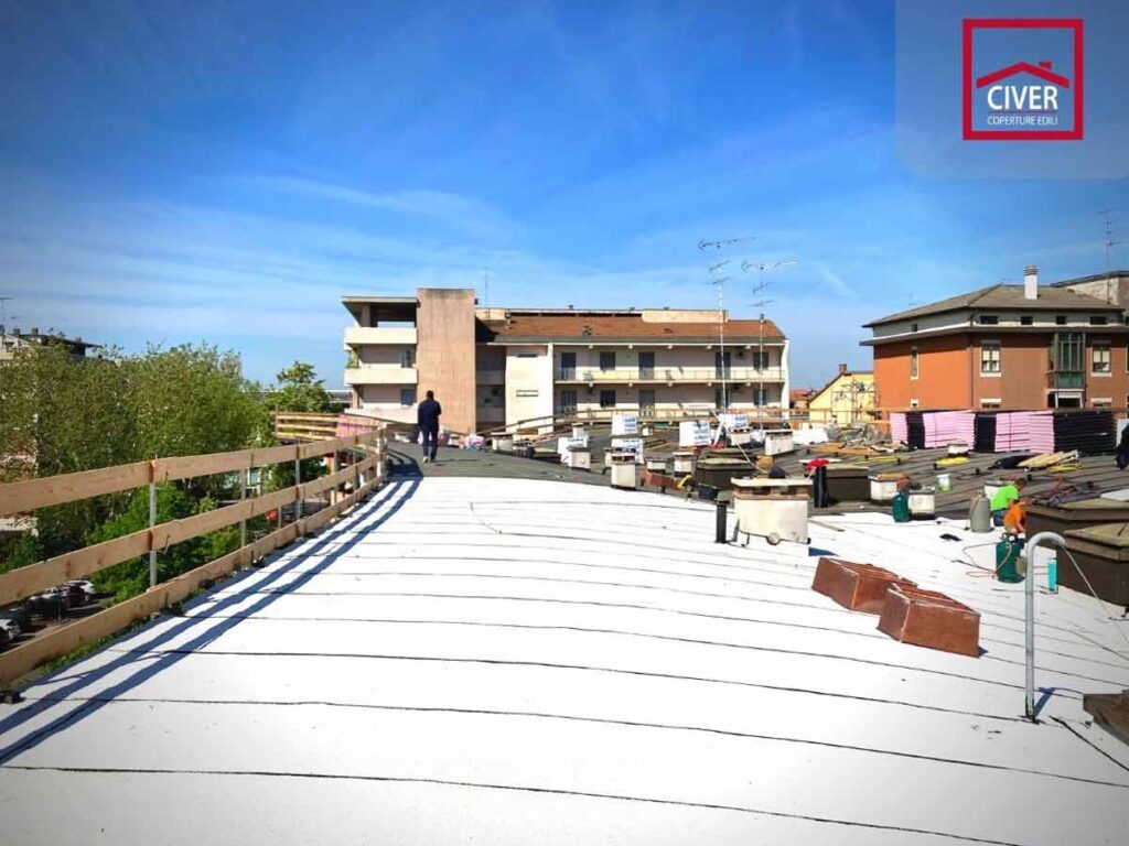 rifacimento copertura condominio ardesiata