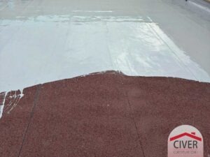Scopri il nostro recente intervento a Vicenza by Civer Coperture tetti Verona: impermeabilizzazione con resina liquida bianca senza fiamma.