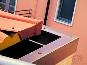 opere di lattoneria, Civer Coperture tetti Verona, rifacimento tetto in via mameli