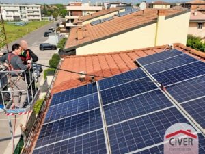 Pulizia pannelli fotovoltaici, Civer Coperture tetti Verona