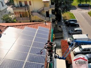 Pulizia pannelli fotovoltaici, Civer Coperture tetti Verona