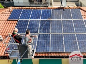 Pulizia pannelli fotovoltaici, Civer Coperture tetti Verona