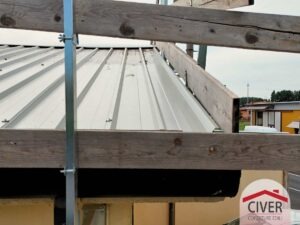 pannello sandwich grecato, civer coperture tetti Verona