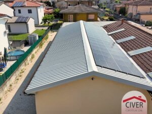 pannello sandwich grecato, civer coperture tetti Verona