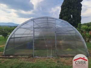 serra in policarbonato alveolare Civer Coperture tetti Verona