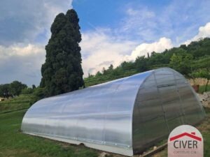 serra in policarbonato alveolare Civer Coperture tetti Verona